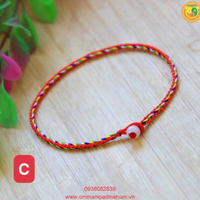 Vòng tay chỉ ngũ sắc